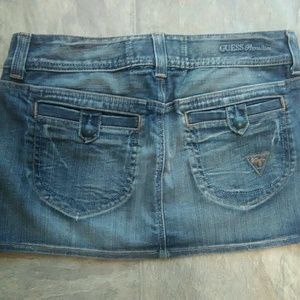 Guess Denim Mini Skirt